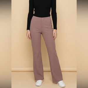 NWT halara Women's brown High-Waisted confort pull on pants size XS